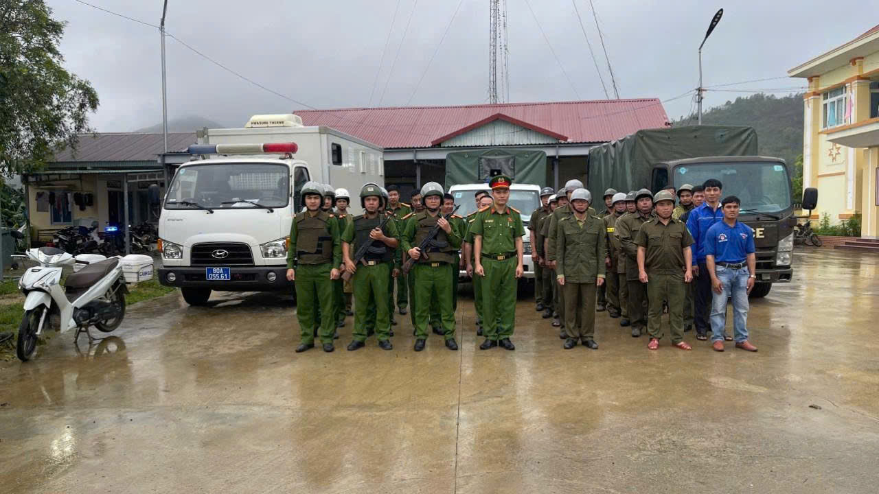 Xã Krông Nô ra quân đợt cao điểm tấn công, trấn áp tội phạm, bảo đảm an ninh trật tự phục vụ các sự kiện trọng đại của đất nước
