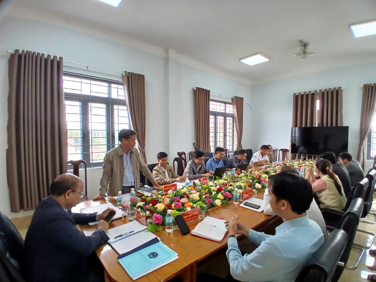 Phiên họp lần thứ 4 của Ban Chỉ đạo phát triển khoa học, công nghệ, đổi mới sáng tạo và chuyển đổi số xã Krông Nô