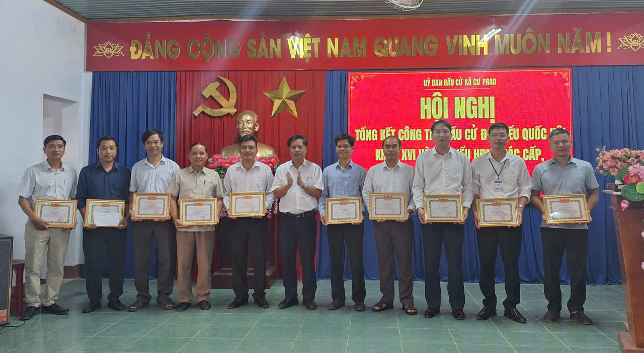 Xã Krông Nô tổng kết công tác bầu cử đại biểu Quốc hội khóa XVI và đại biểu HĐND các cấp nhiệm kỳ 2026 – 2031
