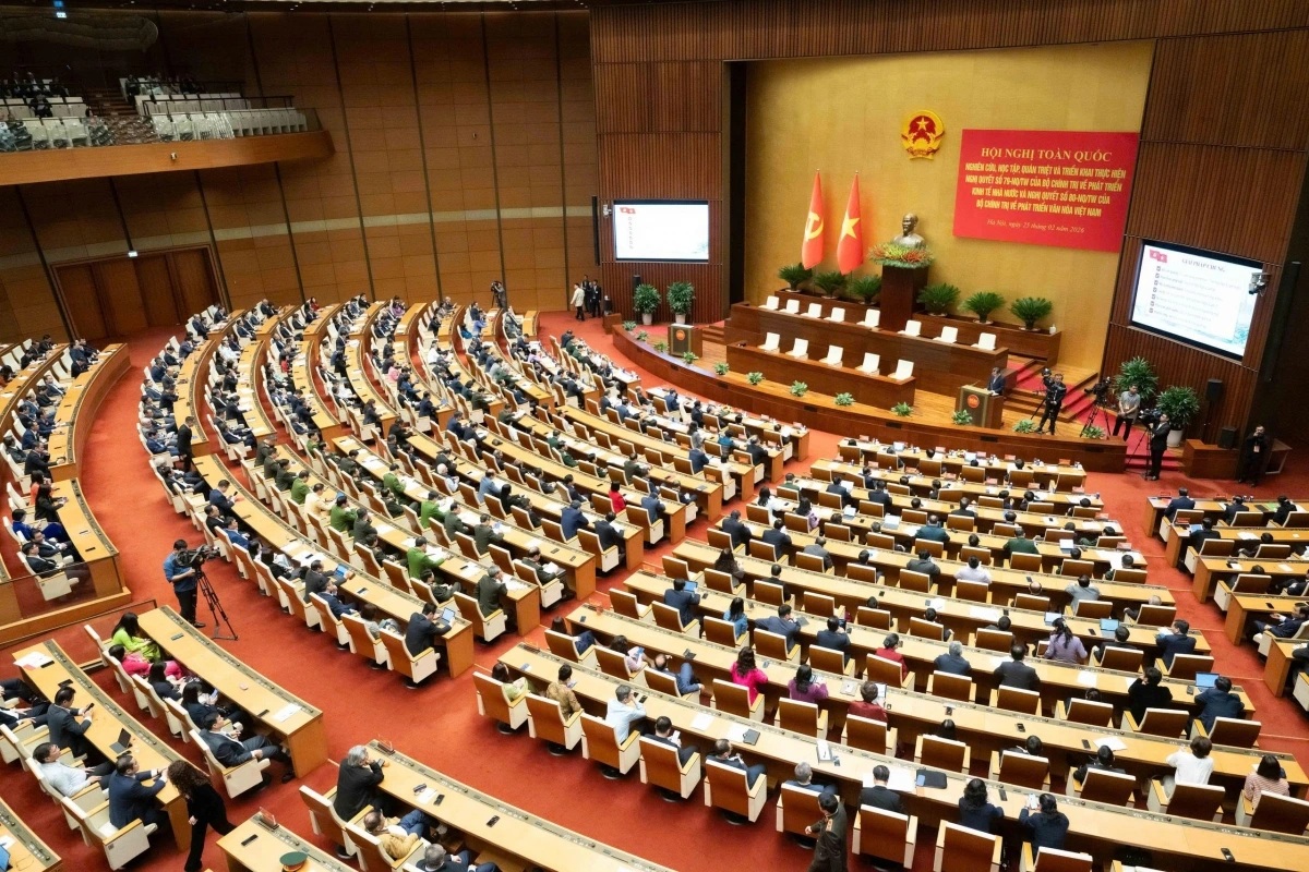 Xã Krông Nô tham dự Hội nghị toàn quốc nghiên cứu, học tập, quán triệt và triển khai thực hiện Nghị quyết số 79-NQ/TW, Nghị quyết số 80-NQ/TW của Bộ Chính trị