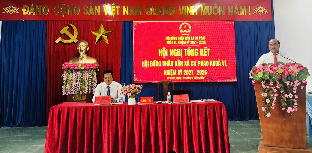HĐND xã Krông Nô tổng kết hoạt động nhiệm kỳ 2021 – 2026