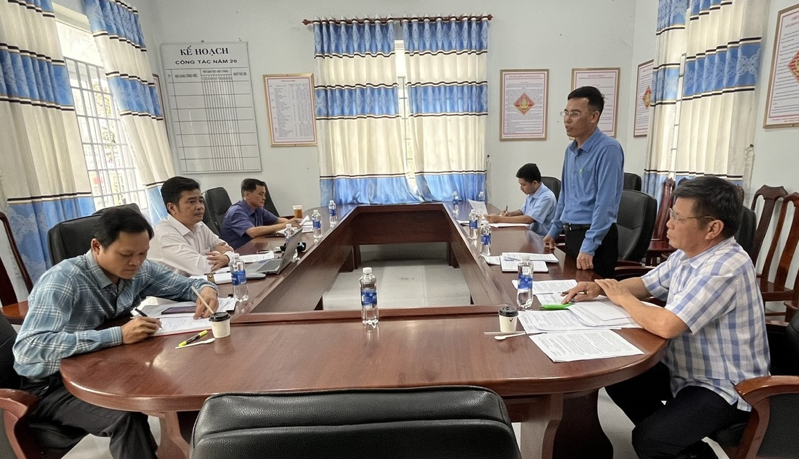 Ban Văn hóa – Xã hội của HĐND xã Krông Nô thẩm tra các văn bản trình Kỳ họp thứ Mười hai, HĐND xã khóa VI